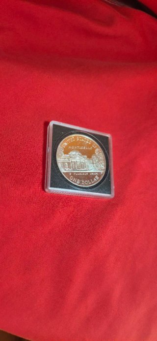 Moneda Un Dólar de Plata Eisenhower