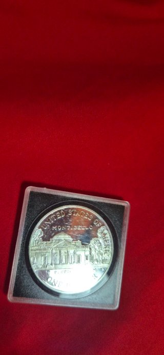 Moneda Un Dólar de Plata Eisenhower