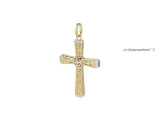 crucifijo oro 18k