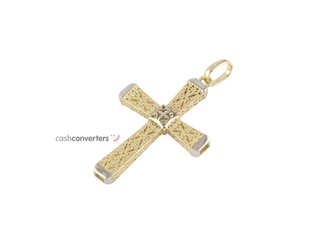 crucifijo oro 18k