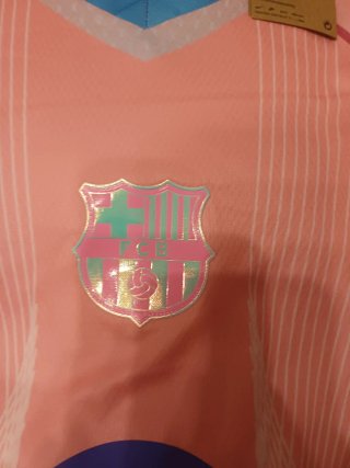 Maglietta calcio Nike rosa e blu