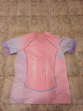 Maglietta calcio Nike rosa e blu