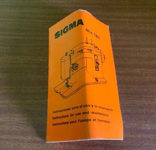 Manual de usuario sigma mod.161
