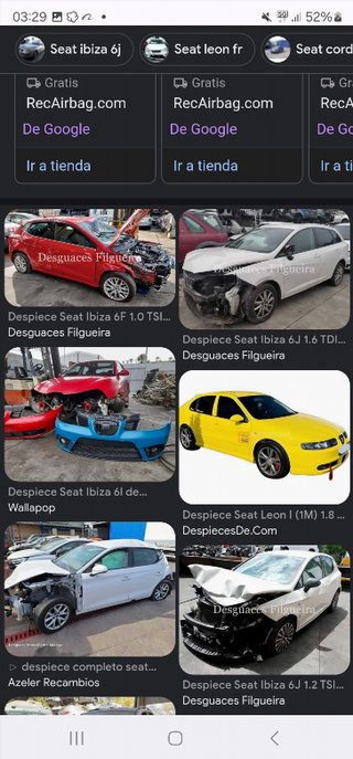 Despiece SEAT Ibiza 6J recambios
