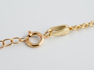 collar oro 18k 22.5cm
