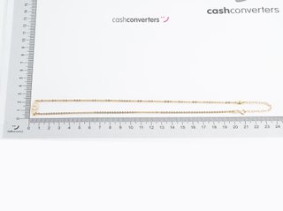 collar oro 18k 22.5cm