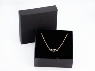 collar oro 18k 22.5cm