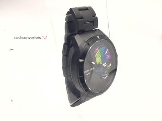reloj pulsera caballero police 15715j neist skull ip gun rainbow