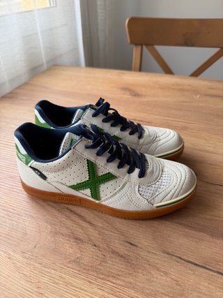 Zapatillas Munich G3 Blancas y Verdes
