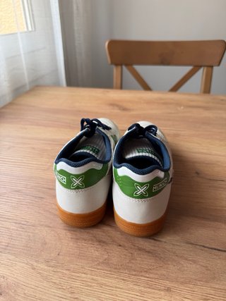Zapatillas Munich G3 Blancas y Verdes