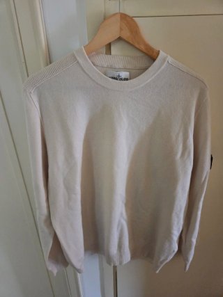 Maglione Stone Island Bianco uomo