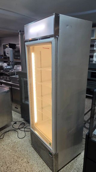 Congelador Vertical Puerta Cristal