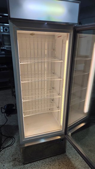 Congelador Vertical Puerta Cristal