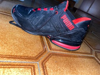 Scarpe Puma nere e rosse uomo Mai usate prezzo tra