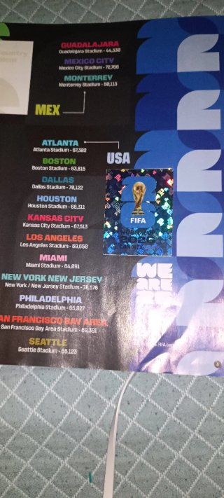 Álbum Mundial FIFA 2026 Panini Casi Lleno