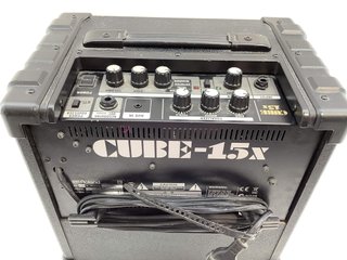 amplificador guitarra roland cube 15x