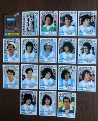 Colección Completa España 82 Mundial Panini