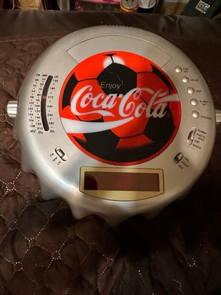 Radio Reloj Despertador Coca-Cola
