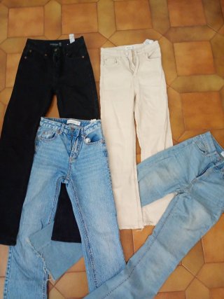 Lote 4 Pantalones Talla 32/34