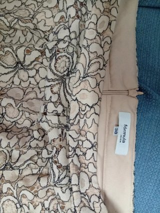 Falda Formula Joven Talla 38 Encaje