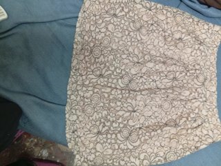 Falda Formula Joven Talla 38 Encaje