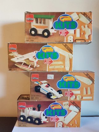 KIT MADERA COCHE-TREN-GOULA 1982-ALMACÉN-ENVÍO