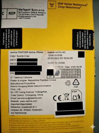 Realme 14 Pro 5G 512GB