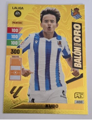 Panini LaLiga Balón de Oro Kubo 468