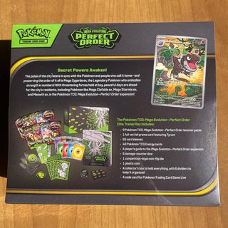 Pokemon Perfect Order Elite Trainer Box English