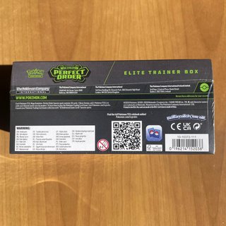 Pokemon Perfect Order Elite Trainer Box English