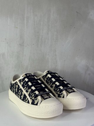 Zapatillas Christian Dior Beige y Azul
