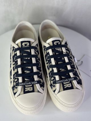 Zapatillas Christian Dior Beige y Azul