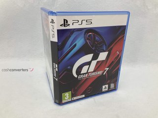 gran turismo 7 ps5