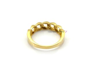 sortija oro 18k con piedra con circonita t. 16 (17,84 mm)