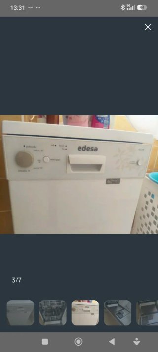 Lavavajillas Edesa pequeño