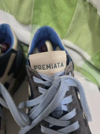 Sneakers Premiata Blu/Grigie
