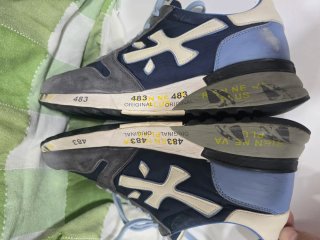 Sneakers Premiata Blu/Grigie