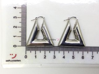 argollas plata 925mm