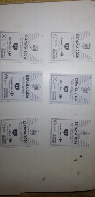 Cambio Cromos España Mundial 2026 Panini