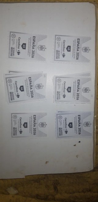 Cambio Cromos España Mundial 2026 Panini