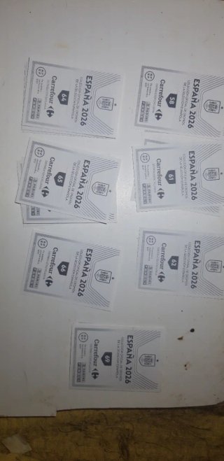 Cambio Cromos España Mundial 2026 Panini