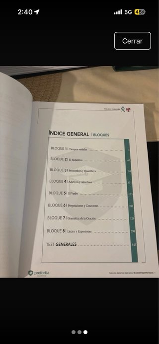 Libro de Ingles Oposicion guardia civil