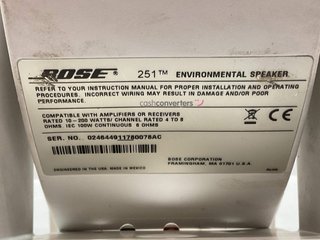 altavoces hifi bose 251