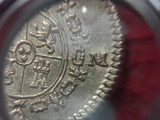 Variante Moneda 1/2 escudo de Oro Carlos III 1788