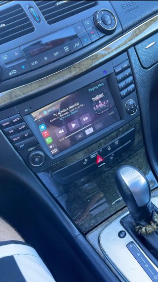 Rádio 4/64GB Mercedes W211/CLS Android 14 + GPS.