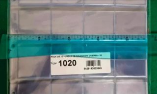 Pack 10 hojas refa 1020 para monedas encartonadas