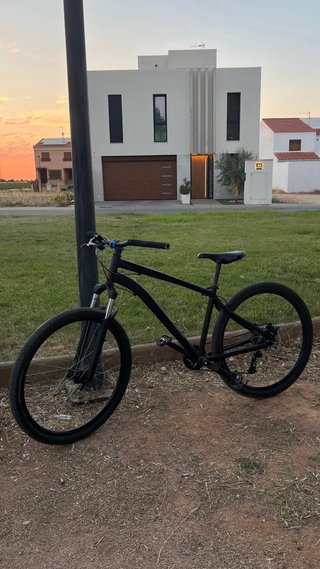 Bicicleta Rockrider ST 120 Negra