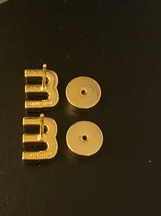 Orecchini Miu Miu Logo Oro
