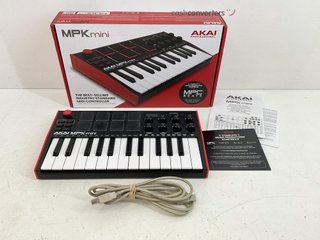controlador midi akai mpk mini