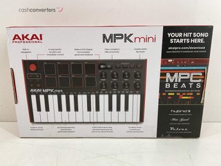 controlador midi akai mpk mini